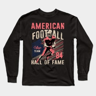 American Football Hall of Fame , Collage Football Long Sleeve T-Shirt